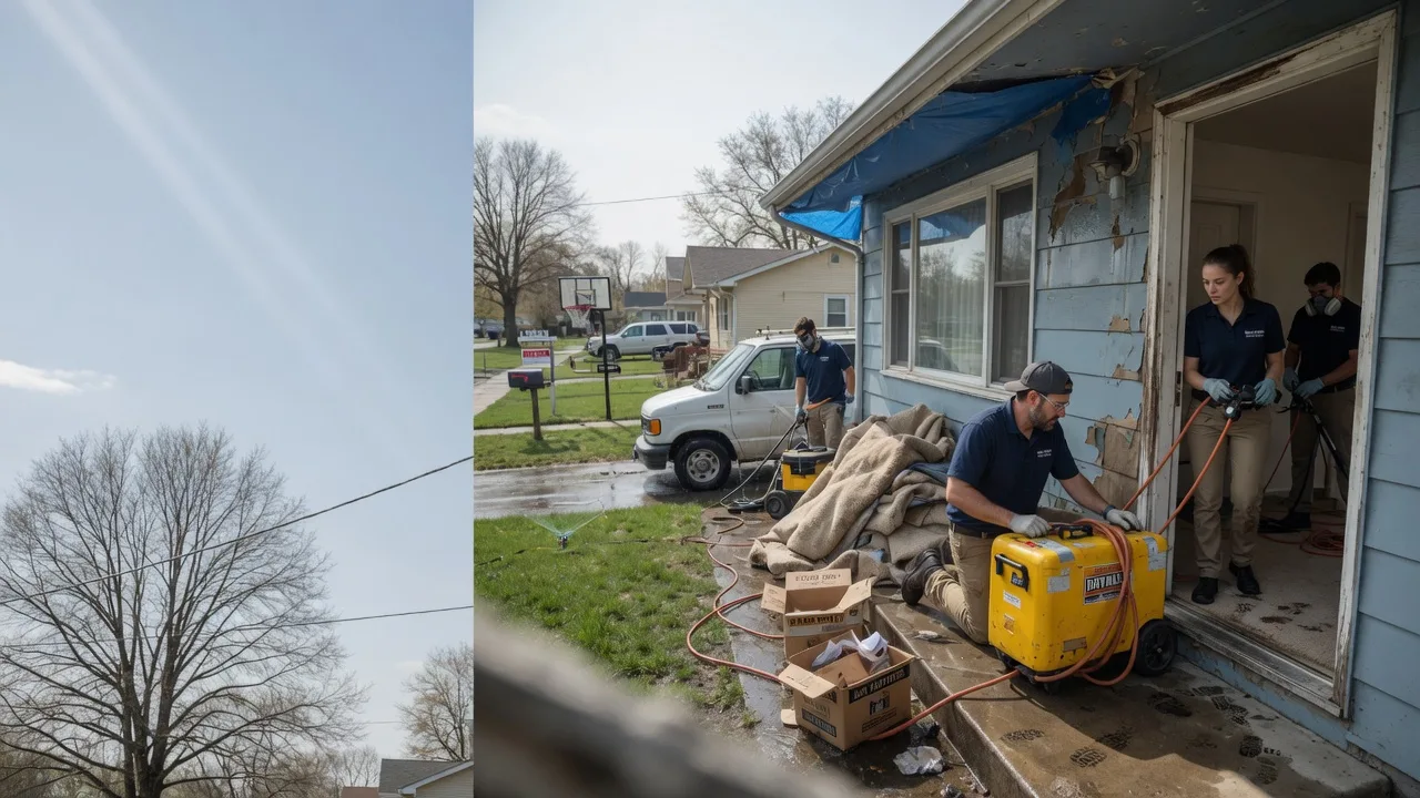 Basement Flood Cleanup in Great Meadows, NJ near me
